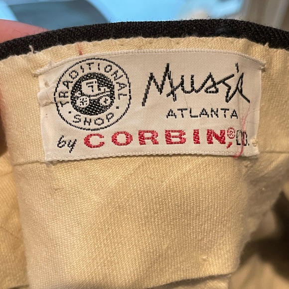 Vintage Corbin Mens Dress Pants 37 x 31 - Picture 3 of 7